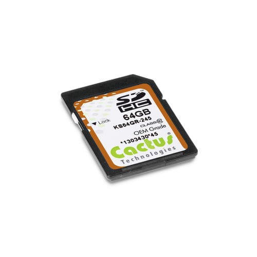 Scheda di memoria SD - pSLC 245S series - Syslogic GmbH - 32 GB / 64 GB / 4 GB