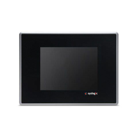 Panel PC TFT LCD - HB057RU41 - Syslogic GmbH - con touch screen resistivo / con retroilluminazione a LED / 5,7"