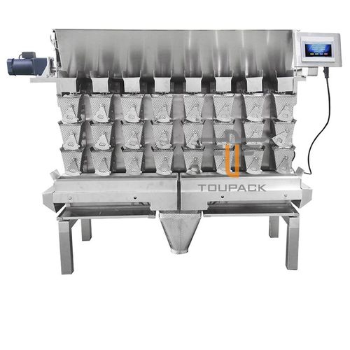 Pesatrice multitesta - TY-ZHZ083M13-01-12 - Zhongshan TO-U Packaging Machinery Co.,Ltd - per carne / per pesce / con alimentatore vibrante