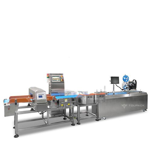 Selezionatrice ponderale con rilevatore di metalli - TY-JYP101P300-01-12 - Zhongshan TO-U Packaging Machinery Co.,Ltd - per l'industria alimentare e delle bevande / per l'industria farmaceutica / per applicazioni agricole
