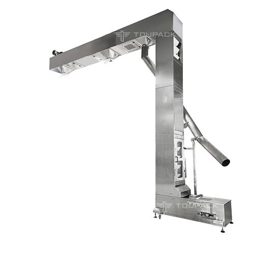 Elevatore a tazze a catena - Zhongshan TO-U Packaging Machinery Co.,Ltd - per l'industria agroalimentare / automatico / per prodotti chimici