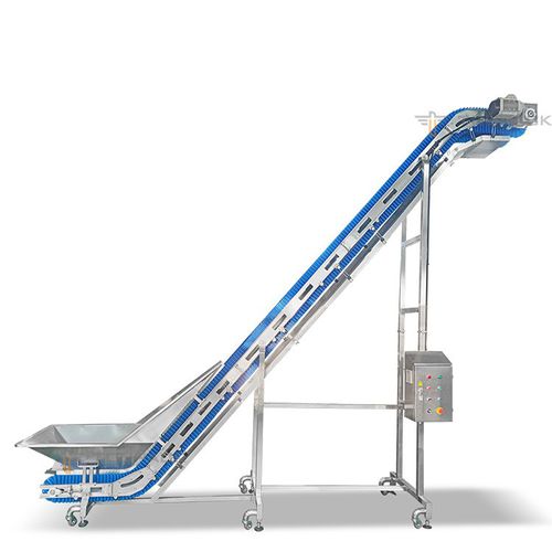 Elevatore a tazze per l'industria agroalimentare - Zhongshan TO-U Packaging Machinery Co.,Ltd - a nastro / automatico / per prodotti chimici