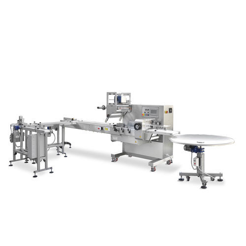 Alimentatore a nastro - AF 90 - APM - orizzontale / per macchina di imballaggio / per alimenti
