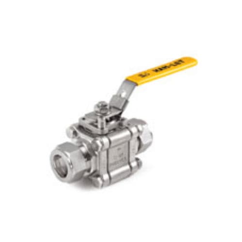 Valvola a sfera - H500SSL1/4 - HAM-LET - a leva / pneumatica / con attuatore elettrico