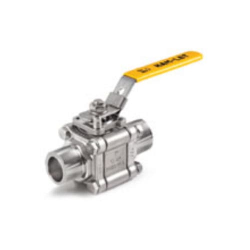Valvola a sfera - H510SSTSW1/4 - HAM-LET - a leva / pneumatica / con attuatore elettrico