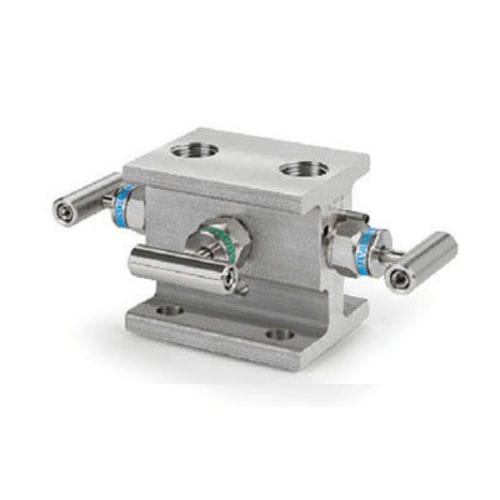 Manifold a 3 vie - M30H154GFSSVT - HAM-LET - in acciaio inossidabile / femmina / con flangia
