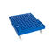 Rotella In Plastica PFIFF Per Equitazione - Forma Ovale, Colore Blu, Per Cura Del Mantello E Rimozione Della Polvere, Con Cinturino Da Polso