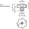 Manopole zigrinate per serraggio rapido GN 6303.1 | Ganter Manopole zigrinate per serraggio rapido GN 6303.1 | Ganter
