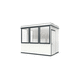 sistema room-in-room modulabile / in lamiera / in fibra minerale / con pavimento in PVC