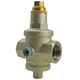 regolatore e riduttore di pressione per acqua / per aria compressa / a pistone / in ottone