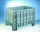 cassa-pallet in plastica / di stoccaggio / accatastabile