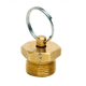 tappo esagonale / filettato / in ottone / di svuotamento