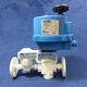 valvola per controllo di flusso / per prodotti chimici / per l'industria chimica / per circuito d'acqua