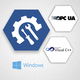 libreria di software Windows / server OPC UA / industriale