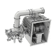 turbina a vapore riscaldato / per produzione di energia / a ciclo combinato / monoalbero