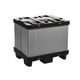 cassa-pallet in HDPE / in PP / da trasporto / industriale