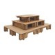 pallet in cartone / euro / da trasporto / di stoccaggio