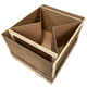 cassa-pallet in cartone / in legno / da trasporto / per movimentazione