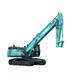 escavatore intermedio / cingolato / diesel