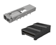 connettore di dati / PCB / QSFP-DD / a saldare