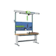 banco da lavoro in alluminio / per assemblaggio / per officina / multi-cassetti