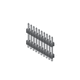 header maschio / a corona singola / a due corone / dritto
