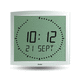 orologio calendario / a doppia faccia / da parete / LCD