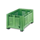 cassa-pallet in plastica / di stoccaggio / agricola / traforata