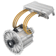 motore con variatore di velocità integrata / trifase / universale / IP67