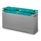batteria al litio / rettangolare / 12 V / industriale