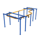 carroponte monorotaia / leggero / profilato in acciaio / con sistema di sollevamento leggero