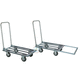 carrello in metallo / a piattaforma / multiuso / pieghevole