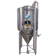 serbatoio di stoccaggio / per birra / in acciaio inossidabile / cilindrico