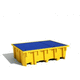 vasca di ritenzione per contenitore IBC / in HDPE / in acciaio galvanizzato