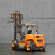 carrello elevatore diesel / con conducente seduto / per movimentazione / 4 ruote