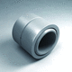 cuscinetto liscio con flangia / sferico / in bronzo / PTFE