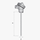 sonda di temperatura Pt100 / Pt1000 / a termocoppia tipo J / a termocoppia tipo K