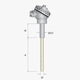 sonda di temperatura RTD / Pt100 / Pt1000 / a termocoppia tipo J