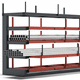 scaffalatura per magazzino di stoccaggio / con ripiani / su misura / per carichi leggeri
