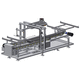 alimentatore lineare / a nastro / per piastrine / per profilati