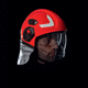 casco da pompiere / EN 433 / antiurto / a colori