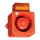 sirena con luce a LED / ATEX / IP65 / 24 VDC