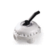 valvola a sfera / manuale / di grandi dimensioni / in PVC