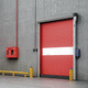 porta ad avvolgimento / in alluminio anodizzato / automatica
