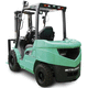 carrello elevatore diesel / con conducente seduto / per uso esterno / industriale