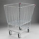 carrello da trasporto / in filo metallico / per carichi leggeri / con rotelle