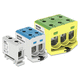 morsetto componibile su guida DIN / da montare su pannello / con connessione a vite / unipolare