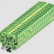 morsetto componibile su guida DIN / con connessione a molla / in rame / IEC