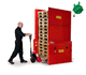 magazzino per pallet mobile / elettrico