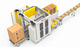 sistema di pallettizzazione a strati / per pacchetti / automatico / ad alta velocità